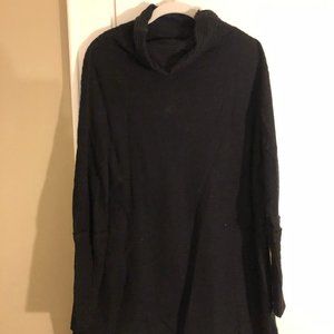Free People Tunic Sweater Black